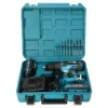 Maletín con accesorios Koma Tools PRO Series Taladro atornillador percutor de batería 20V