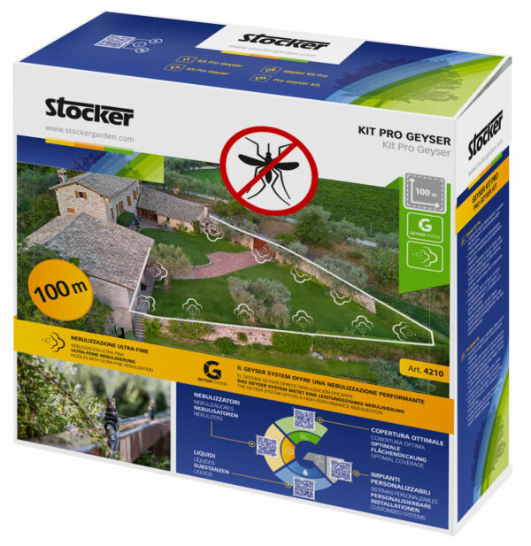 Kit Base Geyser - Stocker - Tratamiento antimosquitos