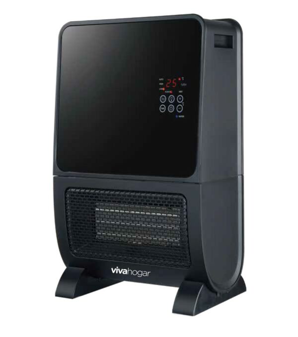 Calefactor Cerámico Vivahogar 2000W - 4 en 1 con Humidificador y Purificación UV