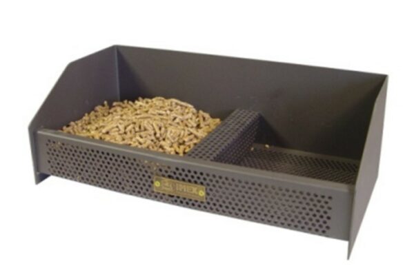 Cesta quemador de pellets doble