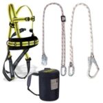Arnés STEELTEC-1 Steelpro Safety con cuerda regulable y mosquetones
