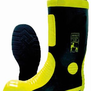Bota de seguridad bombero dieléctrica Harvik en caucho PL Metal