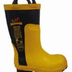 Bota de seguridad bombero dieléctrica y motosierrra Harvik