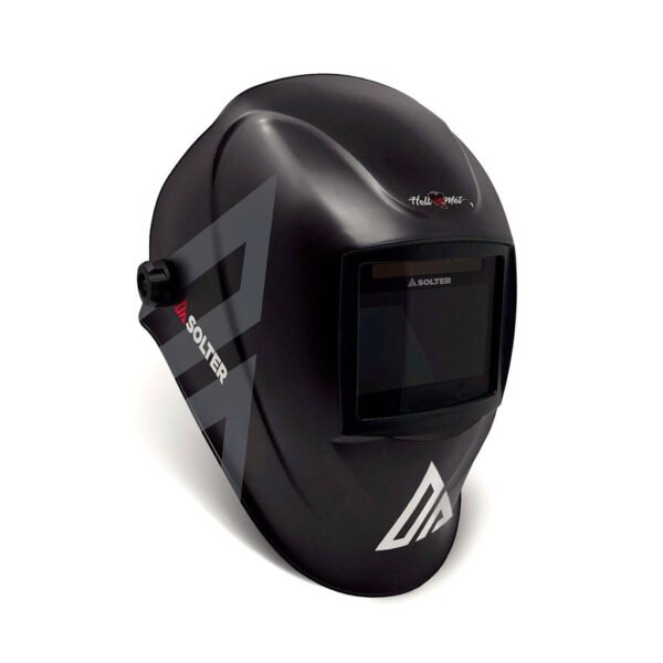 Pantalla de soldadura electrónica Solter HELLMET R-10 vista frontal