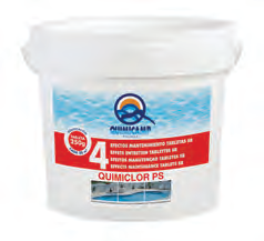 QUIMICLOR PS 4 EFECTOS TABLETAS 250g 5 kg