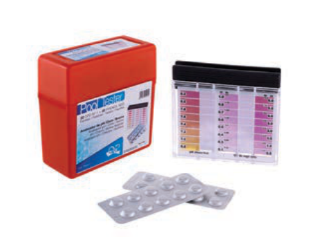 Pooltester analizador pH y cloro libre QP